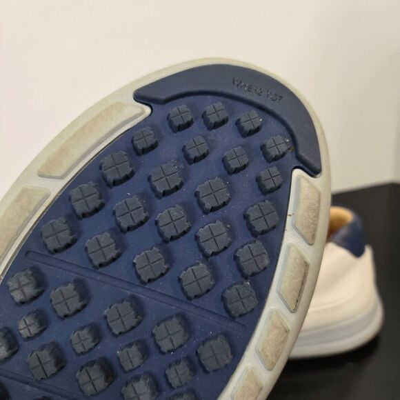 Samuel Hubbard Golf Shoes 36 Holes Mens 12 M Spikeless Leather‎ M1570-114 Ivory main image 7